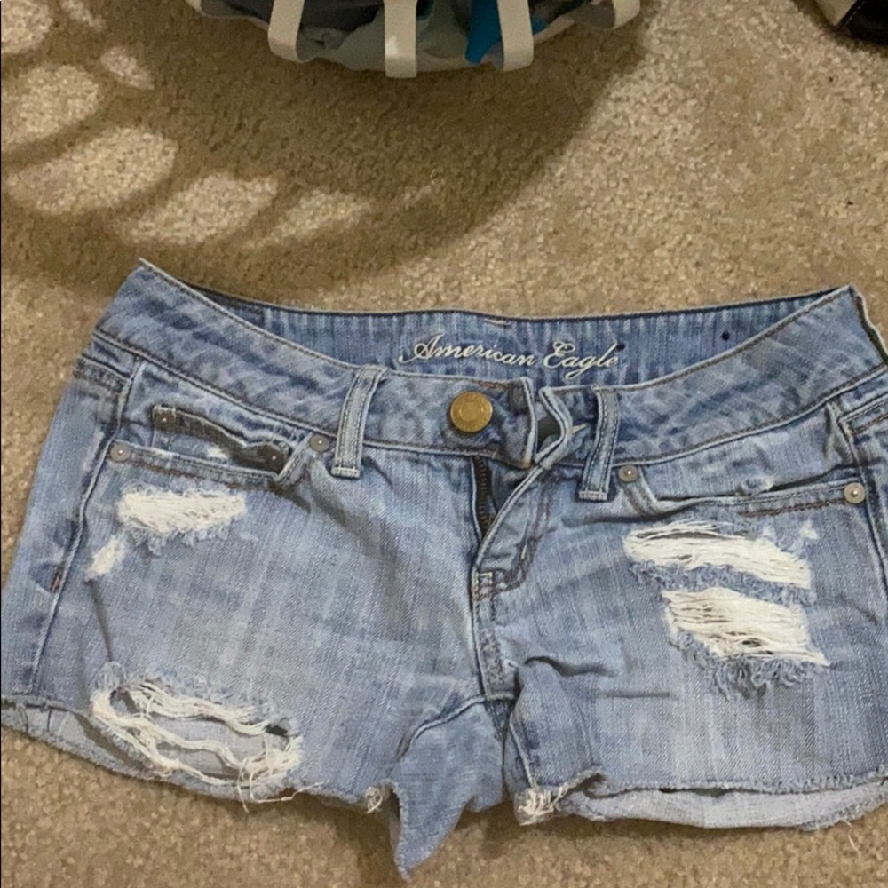 American eagle shorts size 0